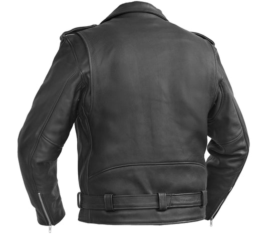 Horizon Men's Leather Motorcycle Jacket