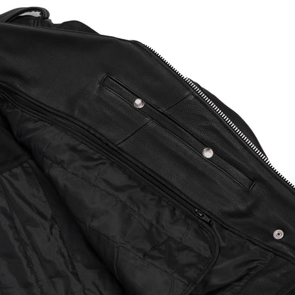 DS732 Men's Premium Classic Plain Side Police Style Jacket