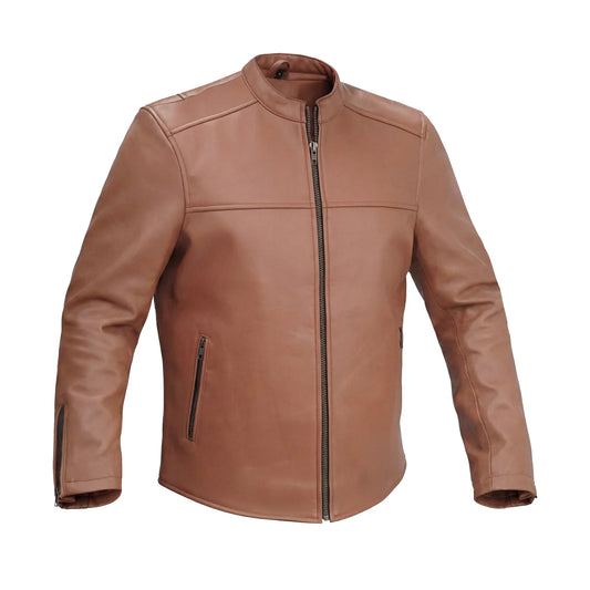 Meridian Moto - Men’s Motorcycle Faux Leather Jacket