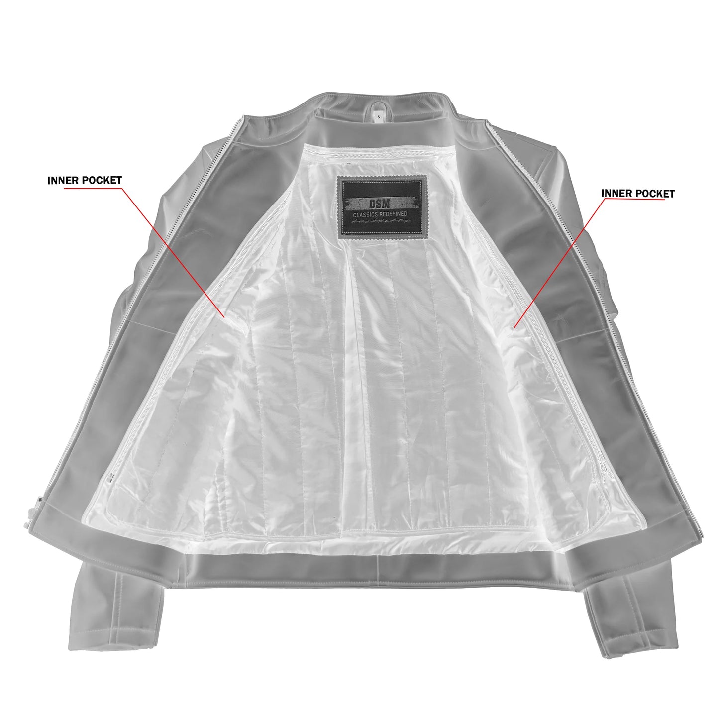 Meridian Moto - Men’s Motorcycle Faux Leather Jacket