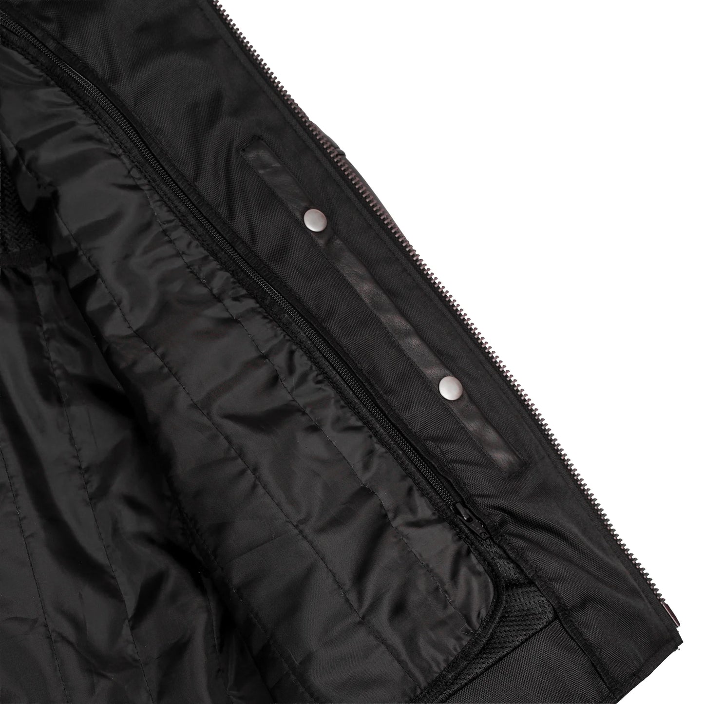 Dagger™ Men's Leather Motorcycle Jacket
