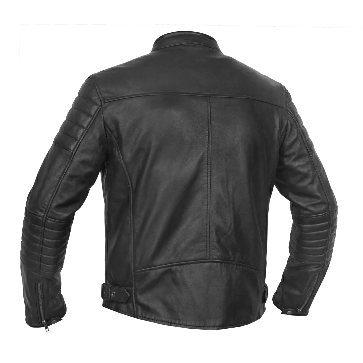 Dagger™ Men's Leather Motorcycle Jacket