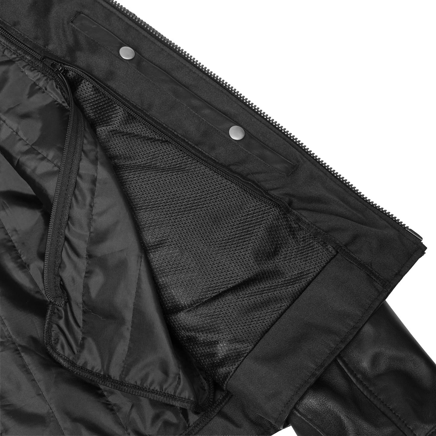 Dagger™ Men's Leather Motorcycle Jacket