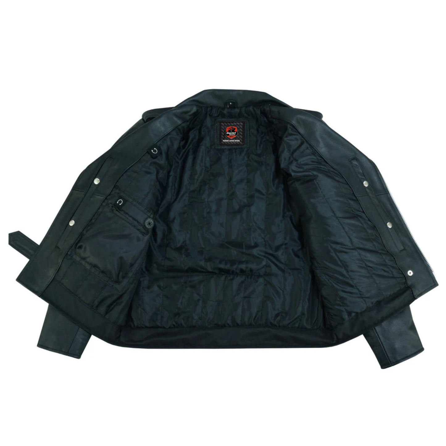 DS761 Motorcycle Armored Classic Biker Leather Jacket