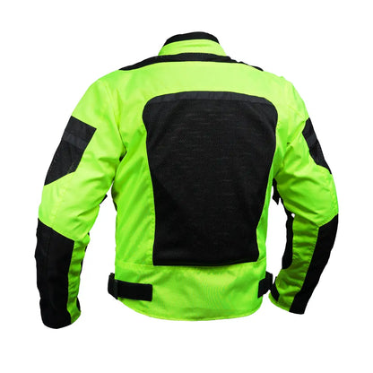 DS763 Men's Racer Mesh Jacket - High Vis