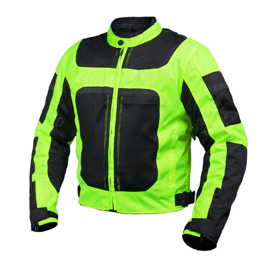 DS763 Men's Racer Mesh Jacket - High Vis