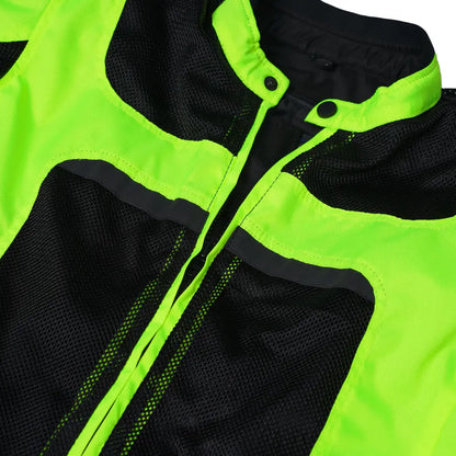 DS763 Men's Racer Mesh Jacket - High Vis