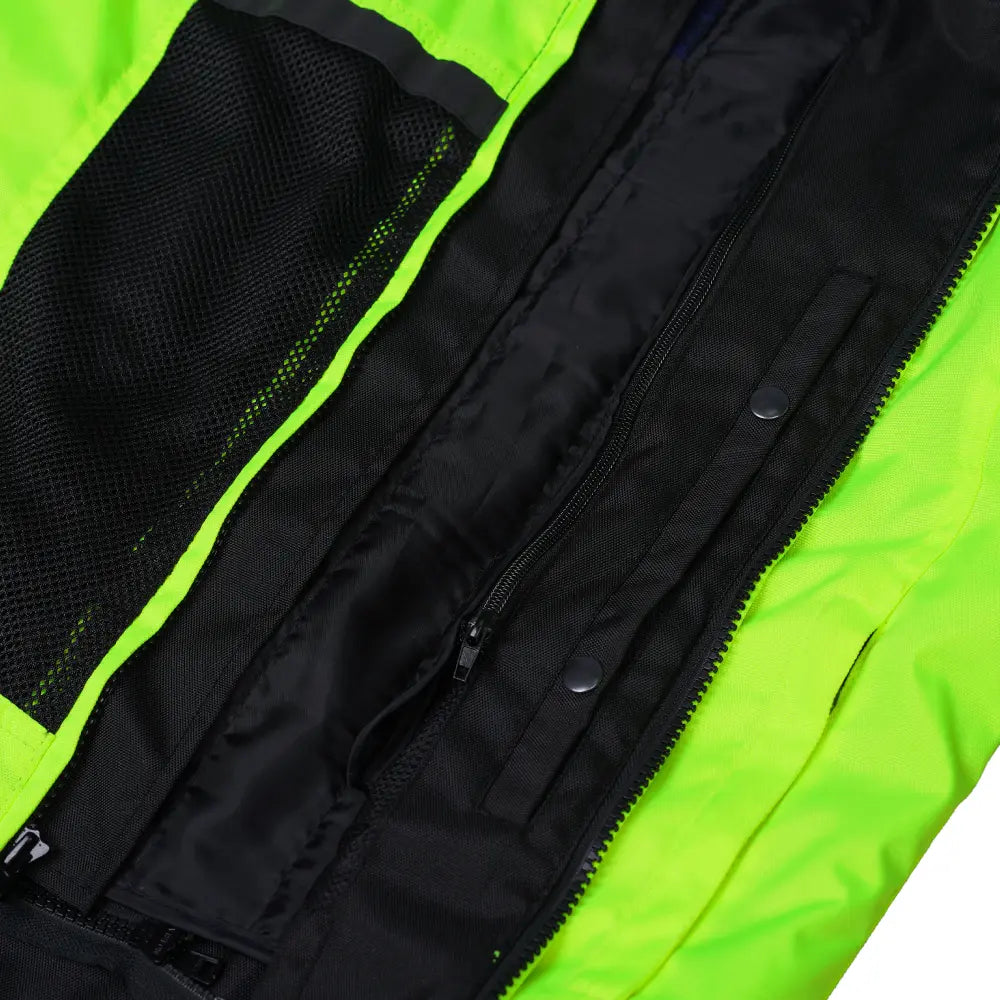 DS763 Men's Racer Mesh Jacket - High Vis