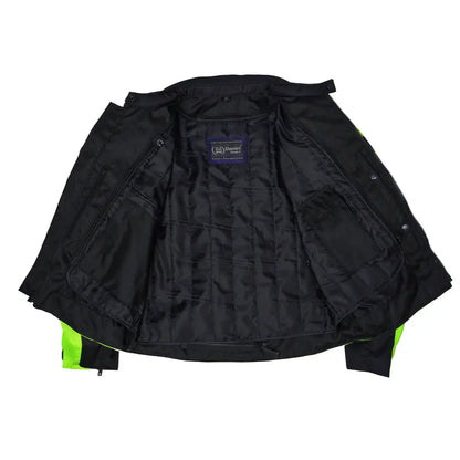 DS763 Men's Racer Mesh Jacket - High Vis