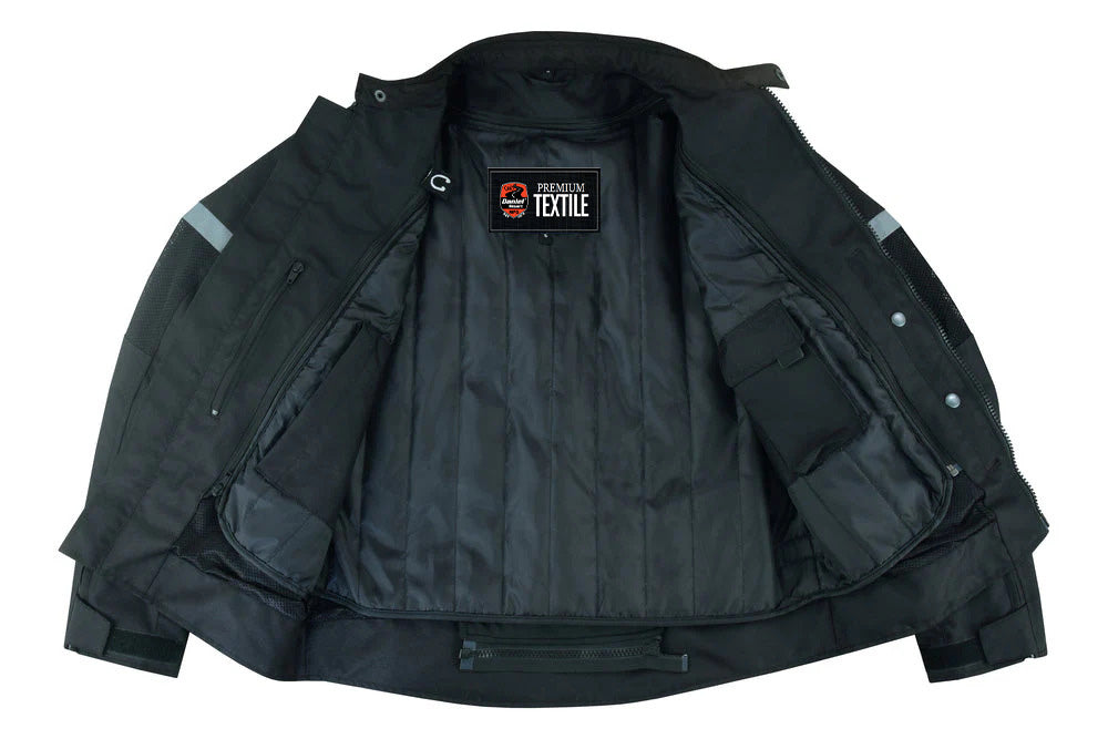 GlideBeam Men's Textile Motorcycle Jacket