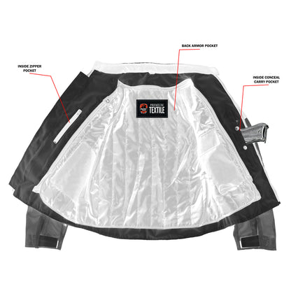 BlazeRider Men's Textile Motorcycle Jacket