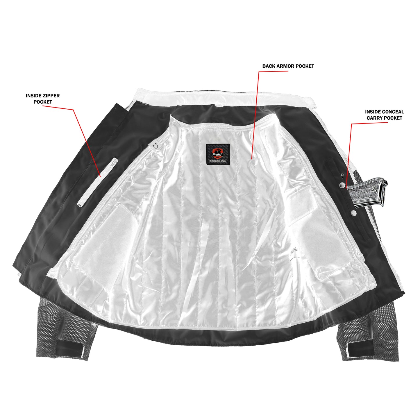 DS765 Men's Performance Mesh Jacket - High Vis