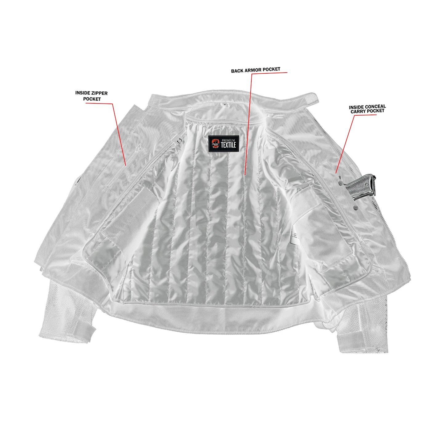 Adrenalift™ Men's Textile Motorcycle Jacket