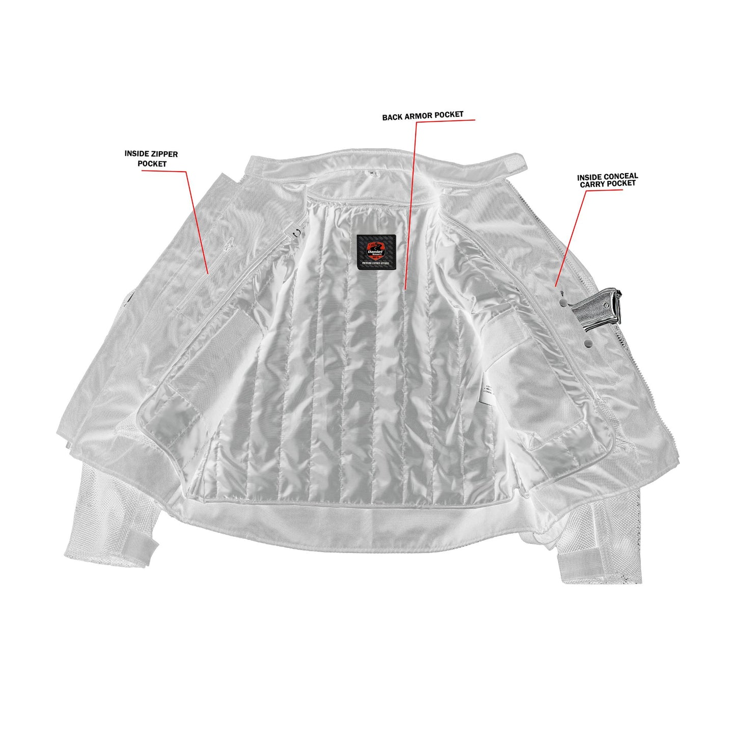 DS766 Men's Performance Mesh Jacket - Black