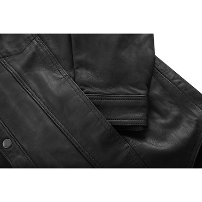 Fusion Drift™ Men’s Leather Motorcycle Shirt