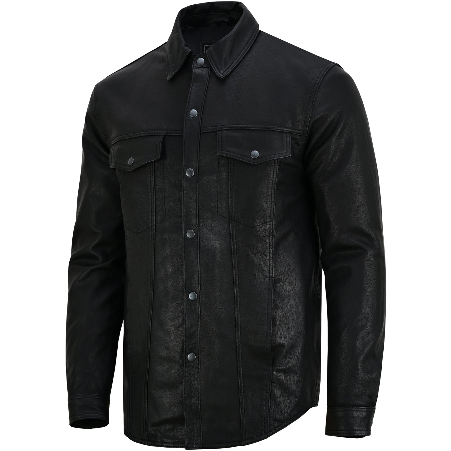 DS770 Men's Premium Lightweight Leather Shirt