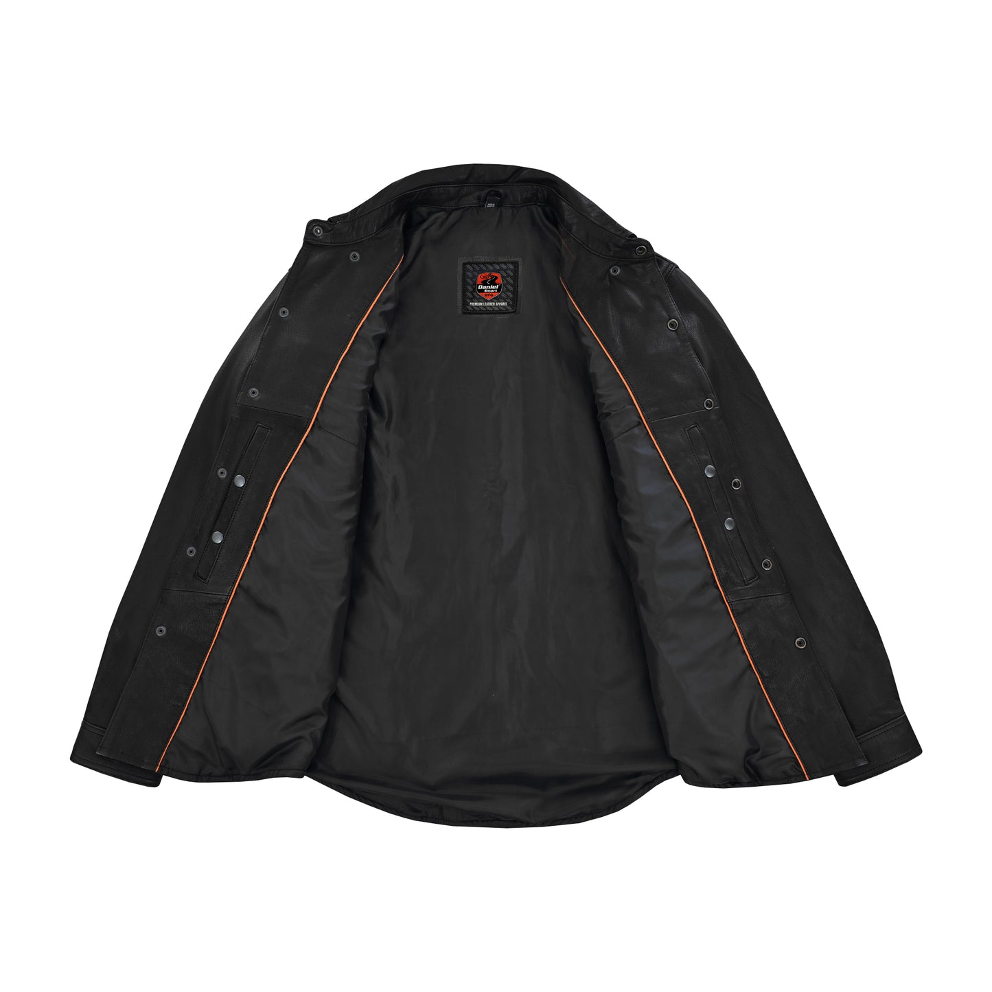 Fusion Drift™ Men’s Leather Motorcycle Shirt