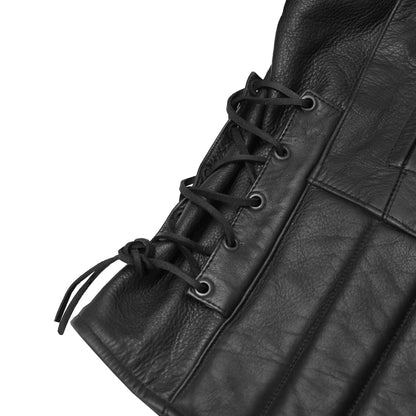 Reveal™ Men's Leather Motorcycle Jacket