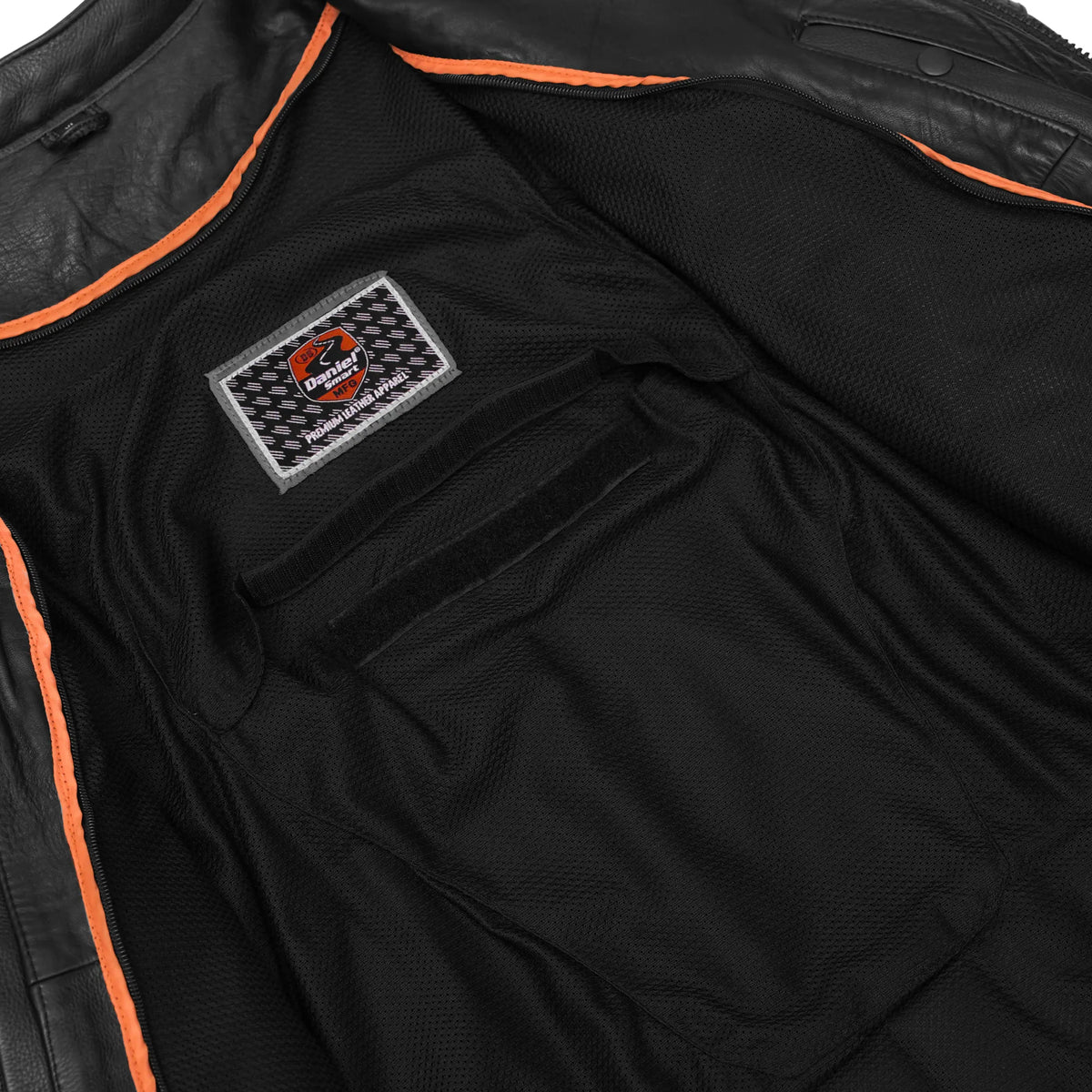 Reveal™ Men's Leather Motorcycle Jacket