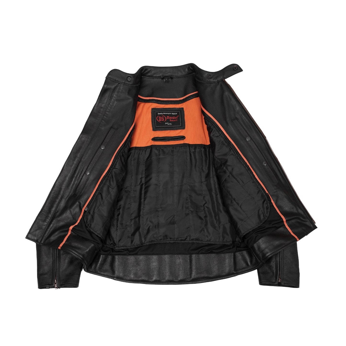 DS779 Men's Vented M/C Jacket w/ Plain Sides