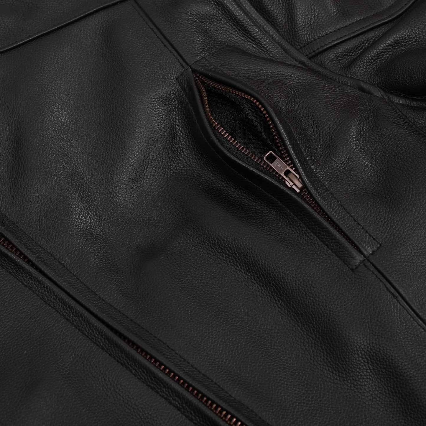 DS779 Men's Vented M/C Jacket w/ Plain Sides