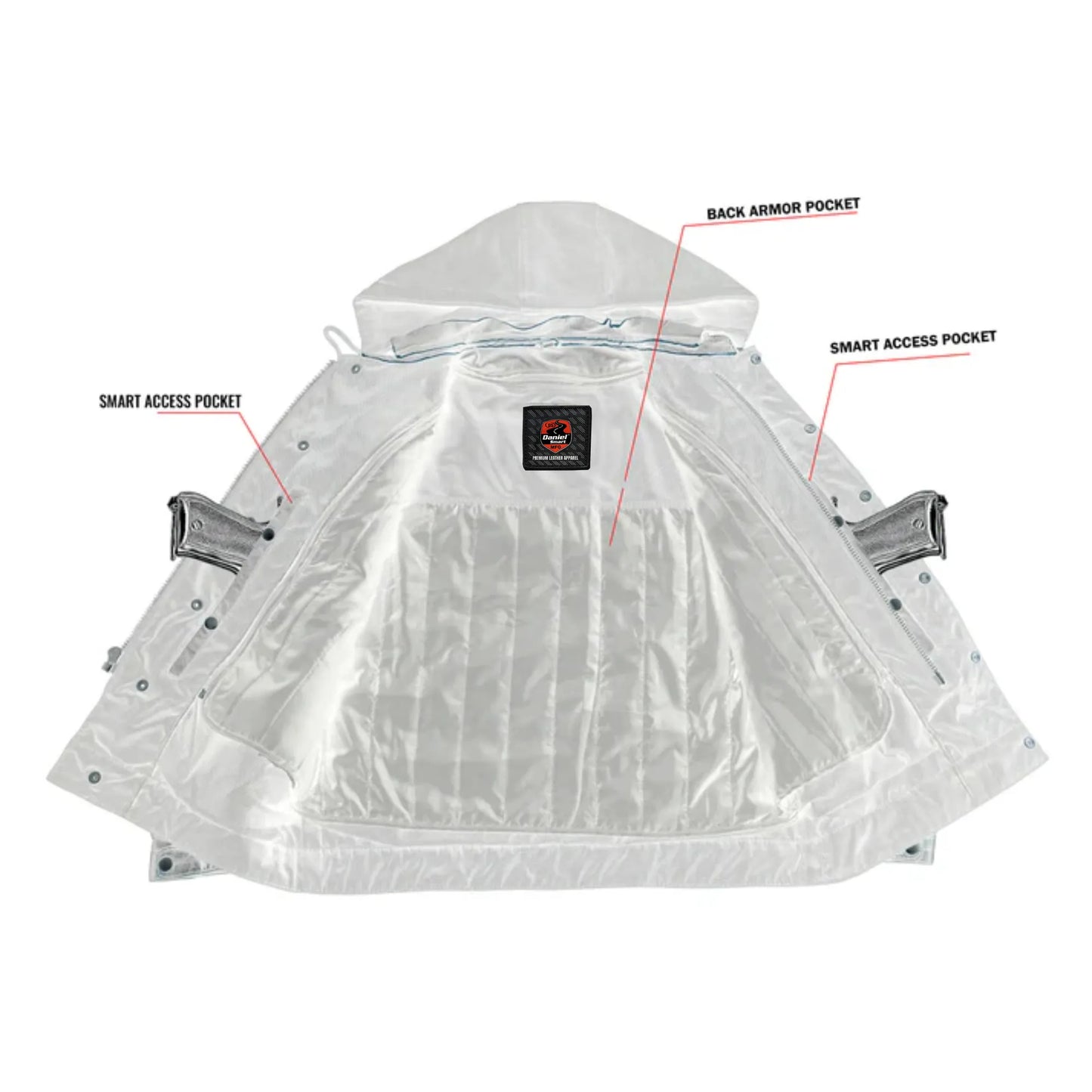 DS782 Men's Lightweight Drum Dyed Distressed Naked Lambskin Jacket