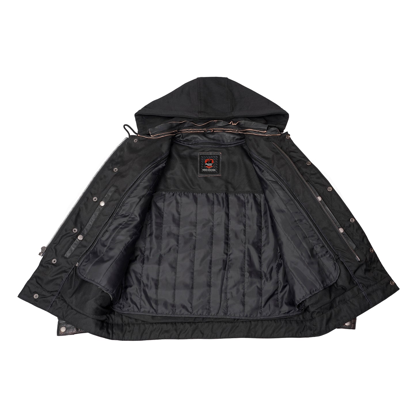 DS782 Men's Lightweight Drum Dyed Distressed Naked Lambskin Jacket