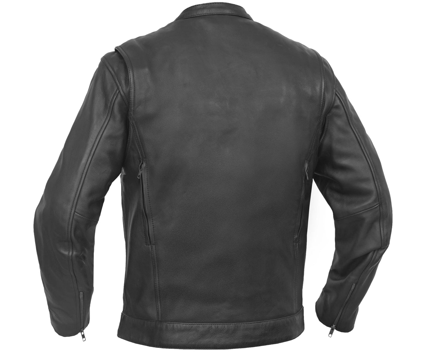 Blaze Runner™ Men's Leather Motorcycle Jacket
