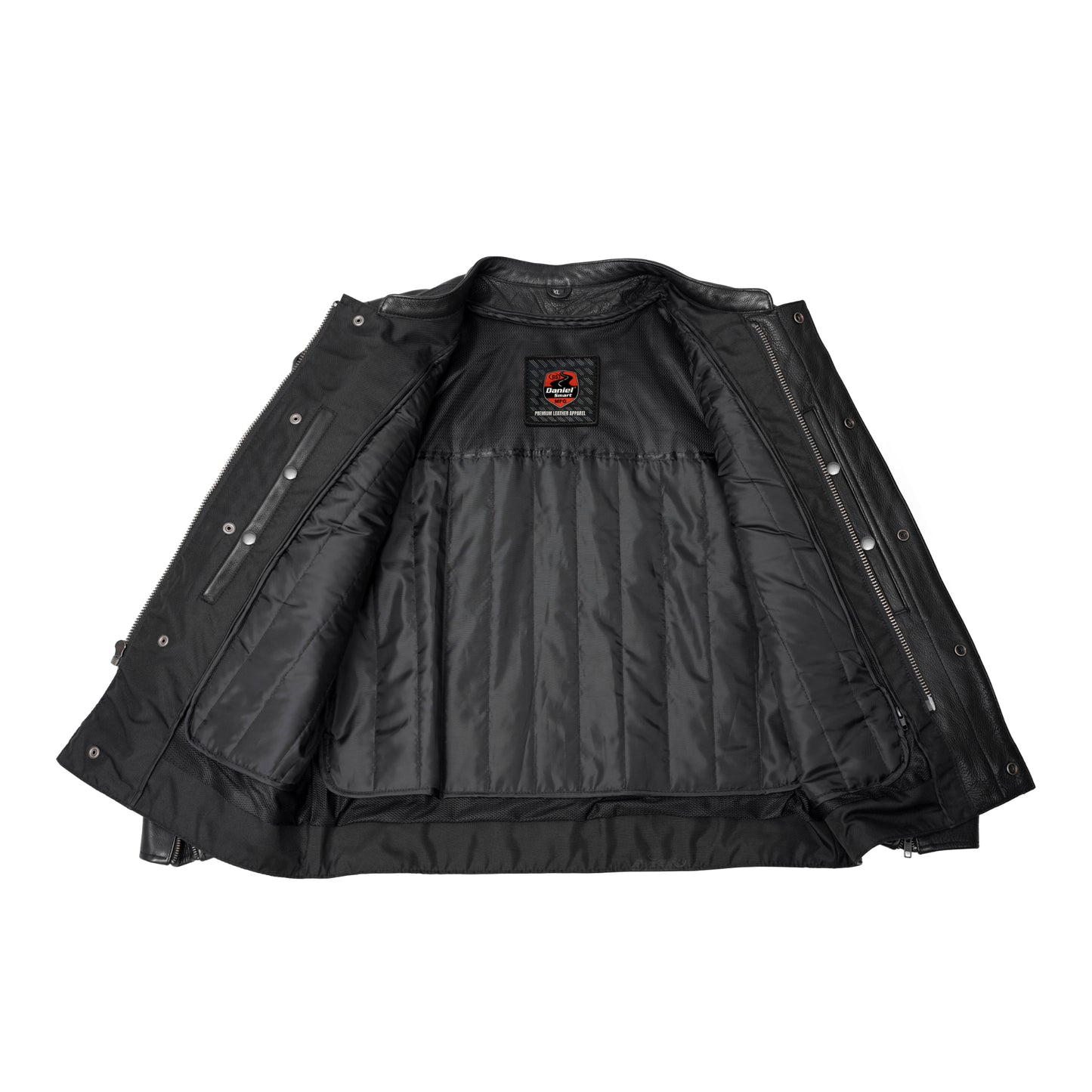 Blaze Runner™ Men's Leather Motorcycle Jacket