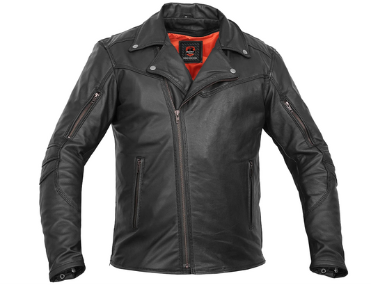 DS794 Men's Modern Longer Beltless Biker Jacket