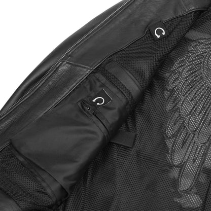 DS801 Black Talon - Women's Leather Motorcycle Jacket