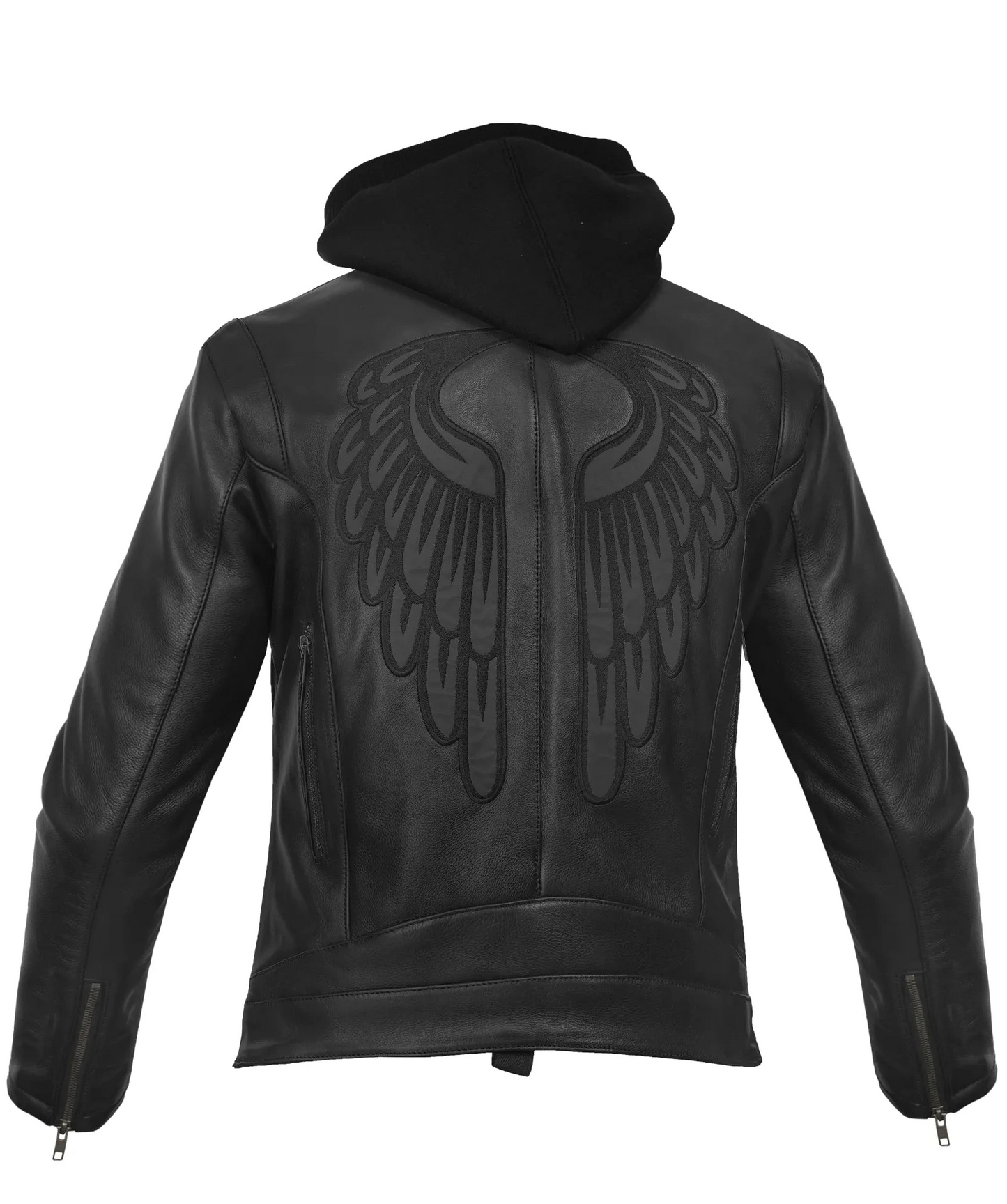 DS801 Black Talon - Women's Leather Motorcycle Jacket