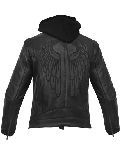 DS801 Black Talon - Women's Leather Motorcycle Jacket