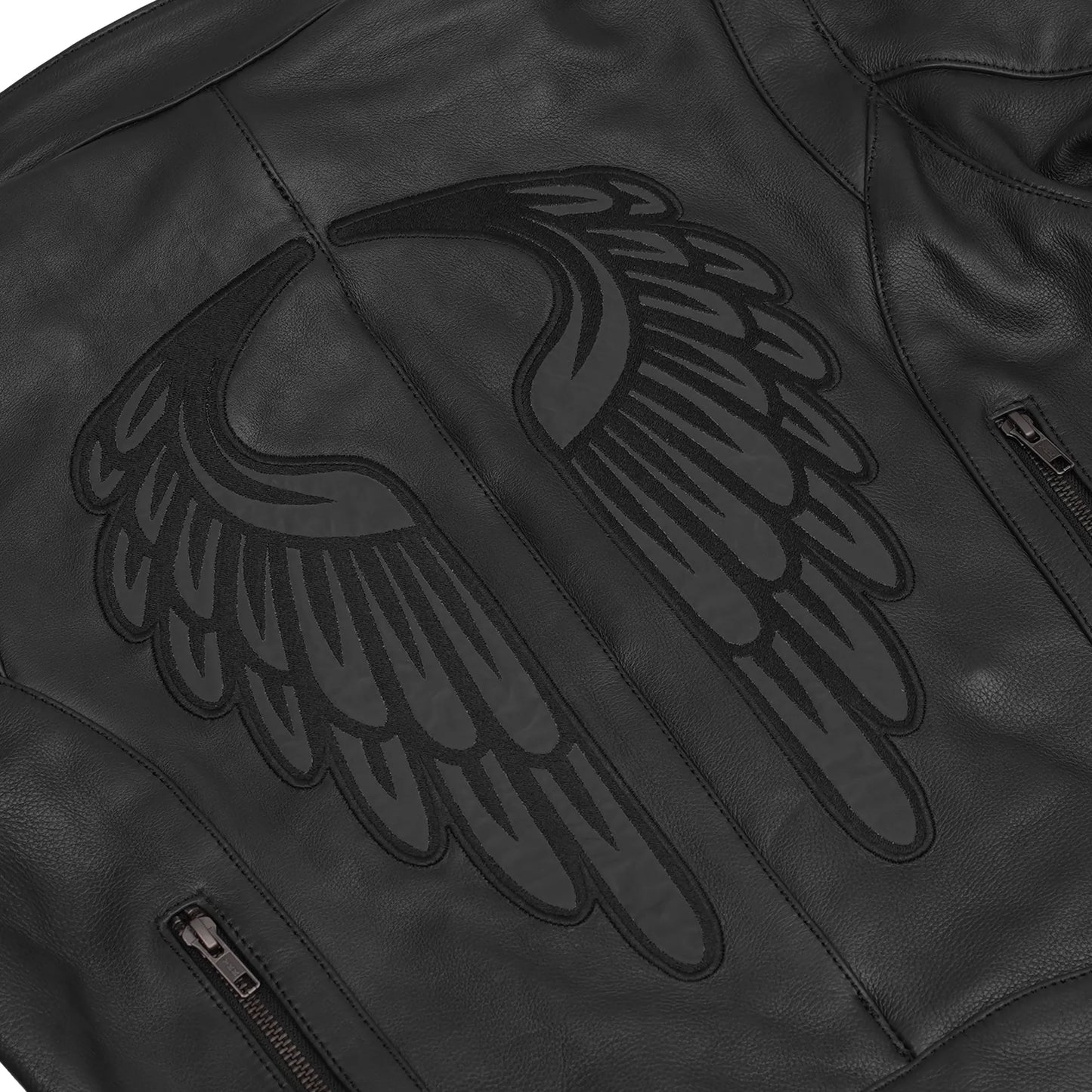 DS801 Black Talon - Women's Leather Motorcycle Jacket