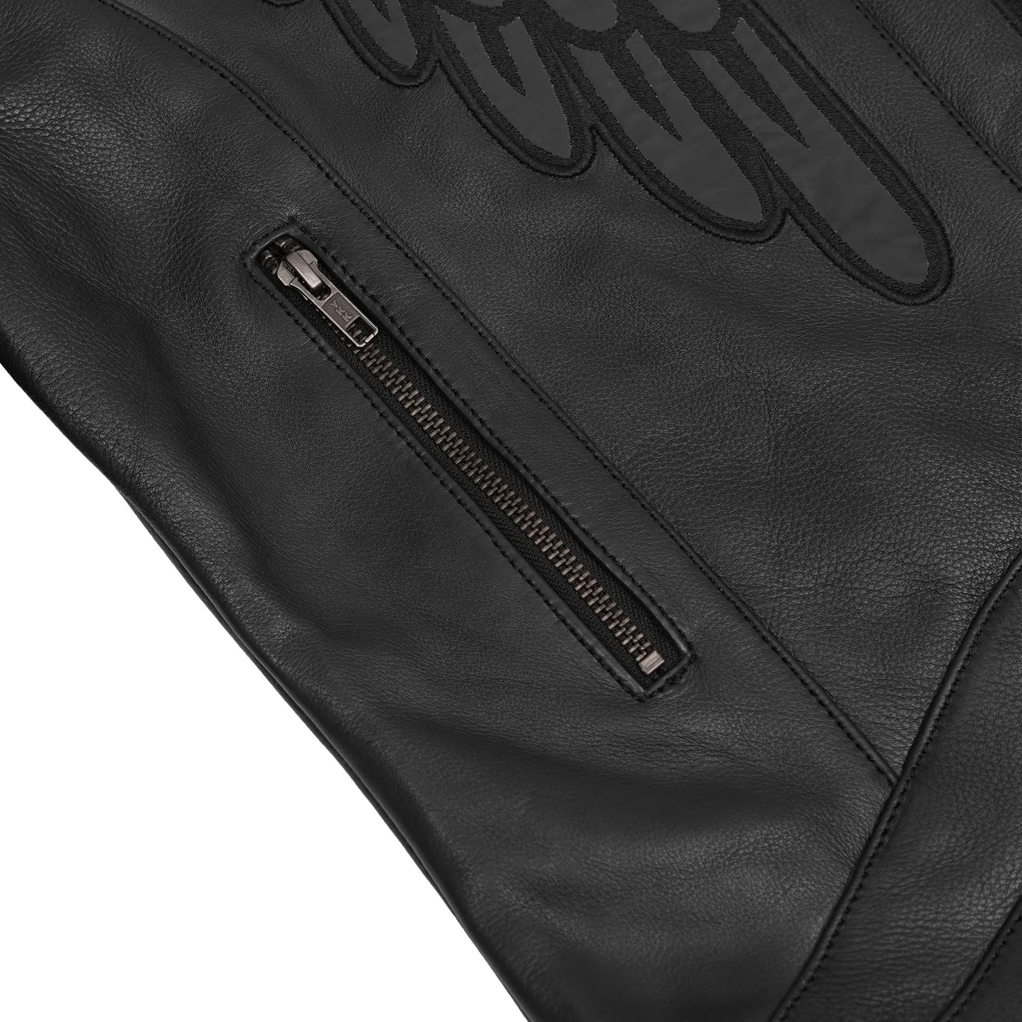 DS801 Black Talon - Women's Leather Motorcycle Jacket