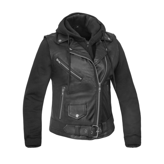 Halo Rush - Women’s Motorcycle Leather Vest