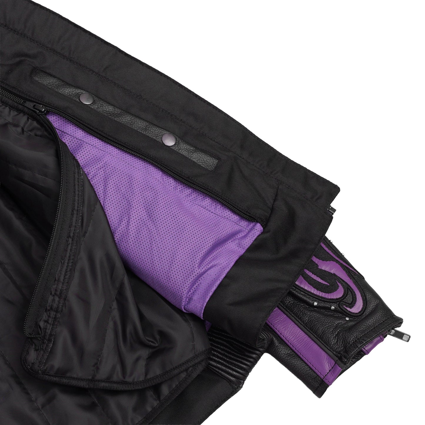 Ultra Violet - Women’s Leather Motorcycle Jacket