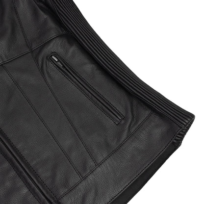 Ultra Violet - Women’s Leather Motorcycle Jacket