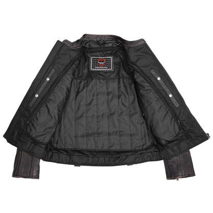 Ironwood - Women’s Leather Motorcycle Jacket