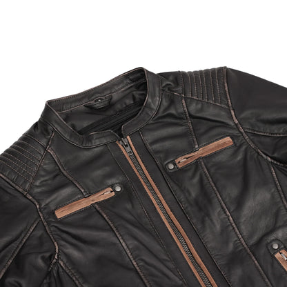 Ironwood - Women’s Leather Motorcycle Jacket