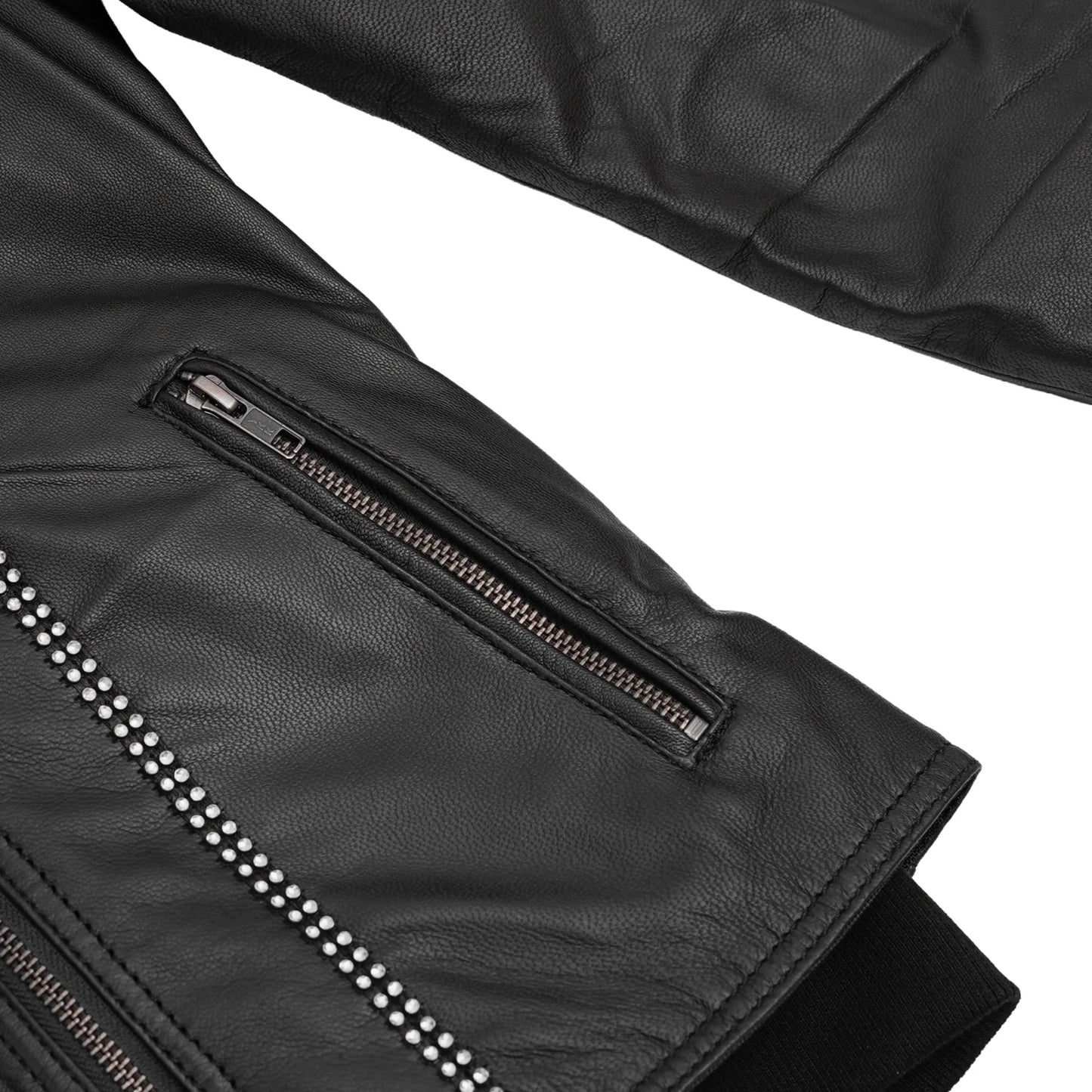 Velmora - Women’s Leather Motorcycle Jacket