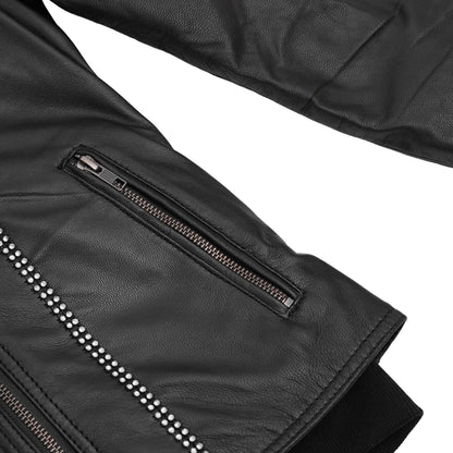 Velmora - Women’s Leather Motorcycle Jacket