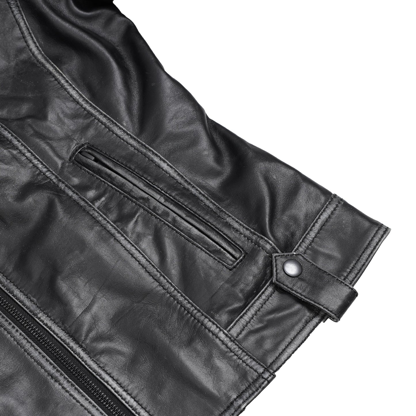 Aurelia Women's Leather Motorcycle Jacket