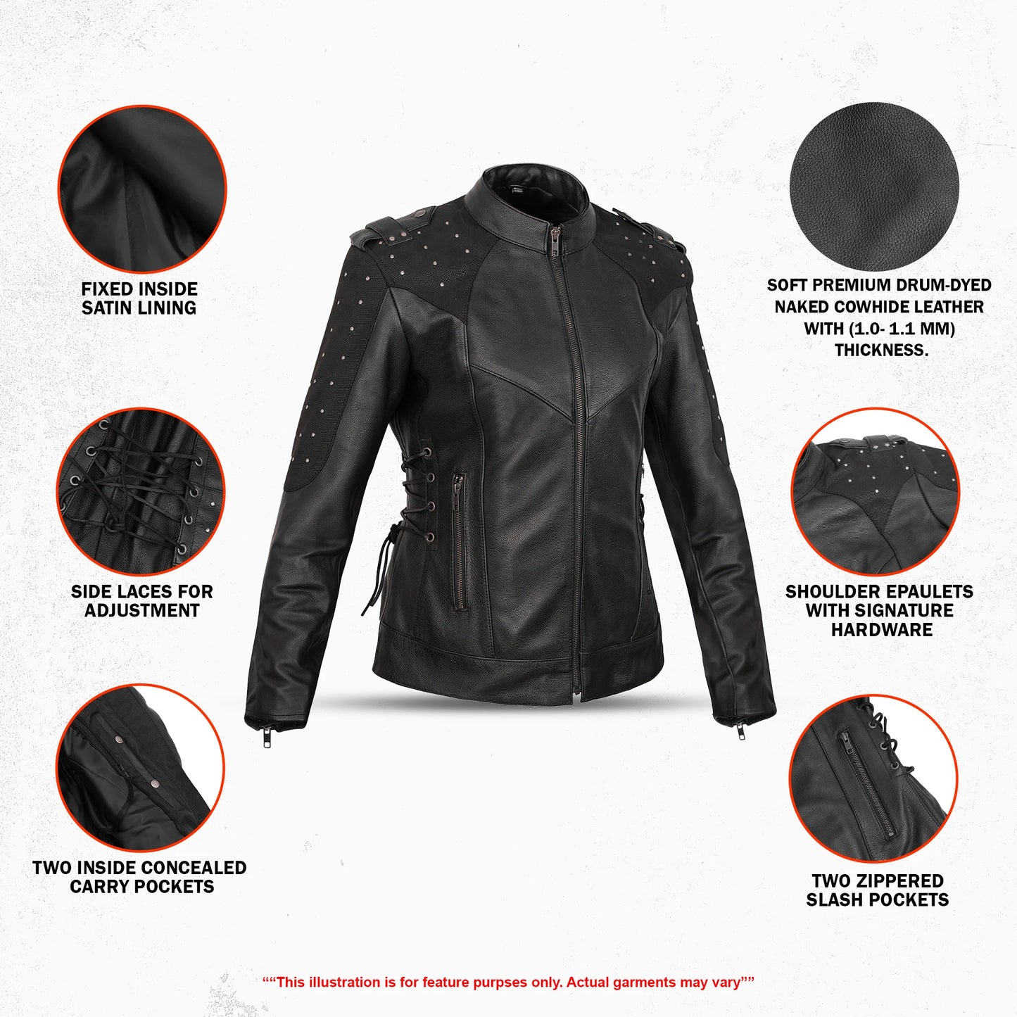 Wildling - Women's Leather Motorcycle Jacket