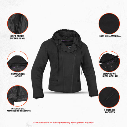 Shadowflux™ Women's Textile Motorcycle Jacket