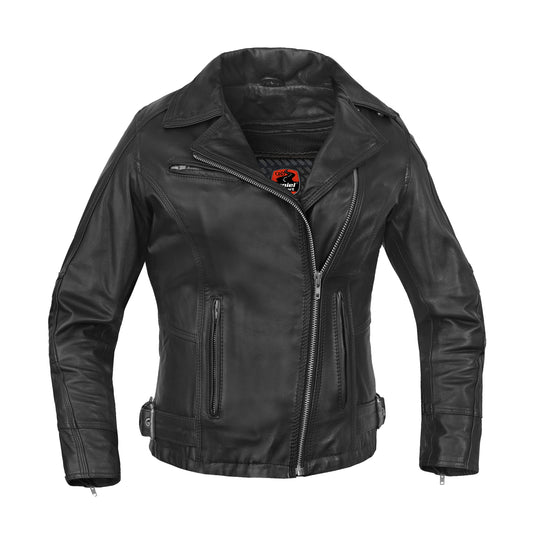 Black Orchid™ Women's Leather Motorcycle Jacket