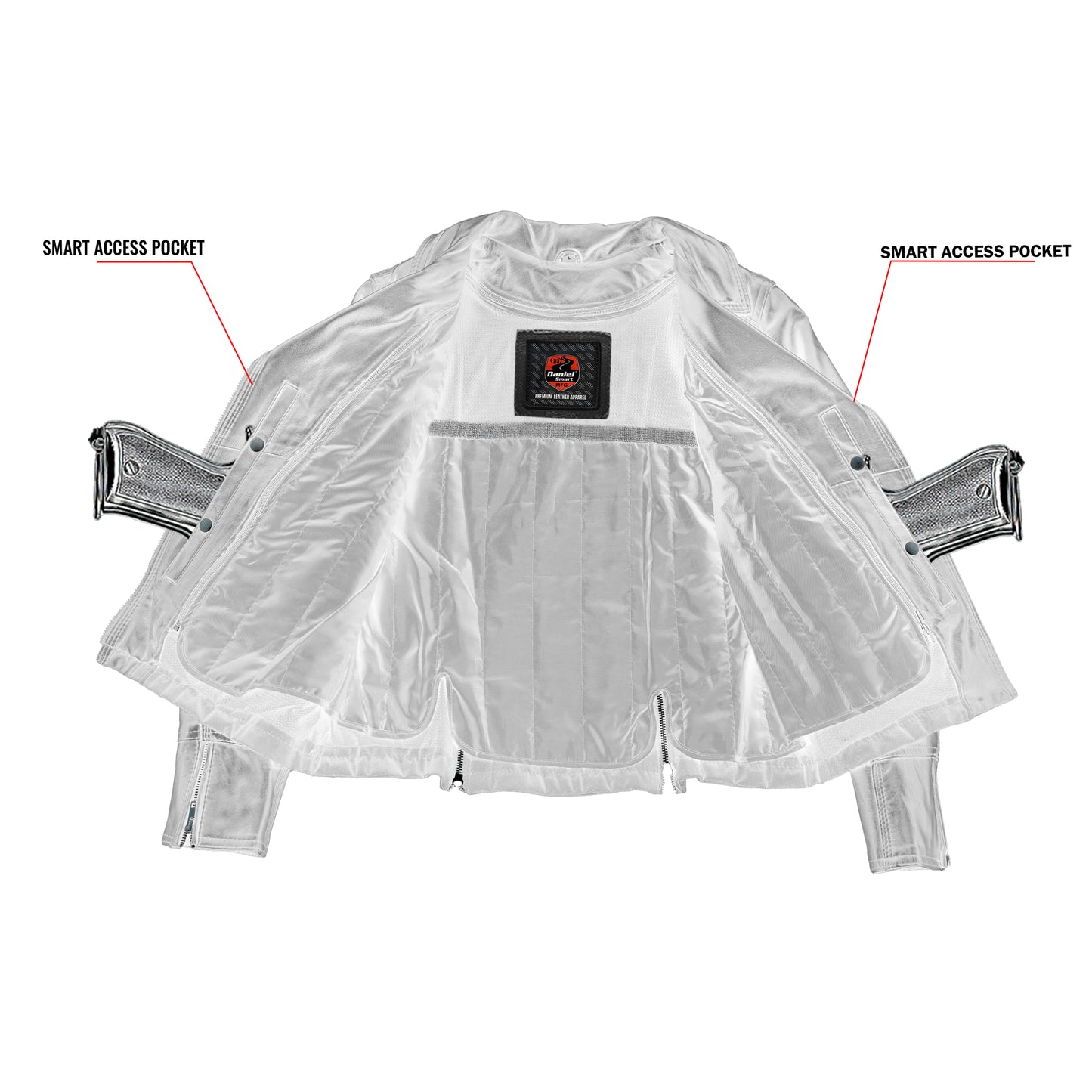 Black Orchid™ Women's Leather Motorcycle Jacket