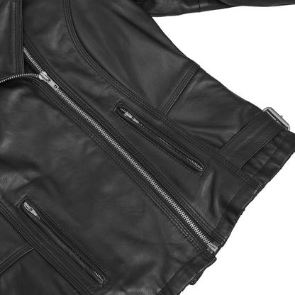 Black Orchid™ Women's Leather Motorcycle Jacket