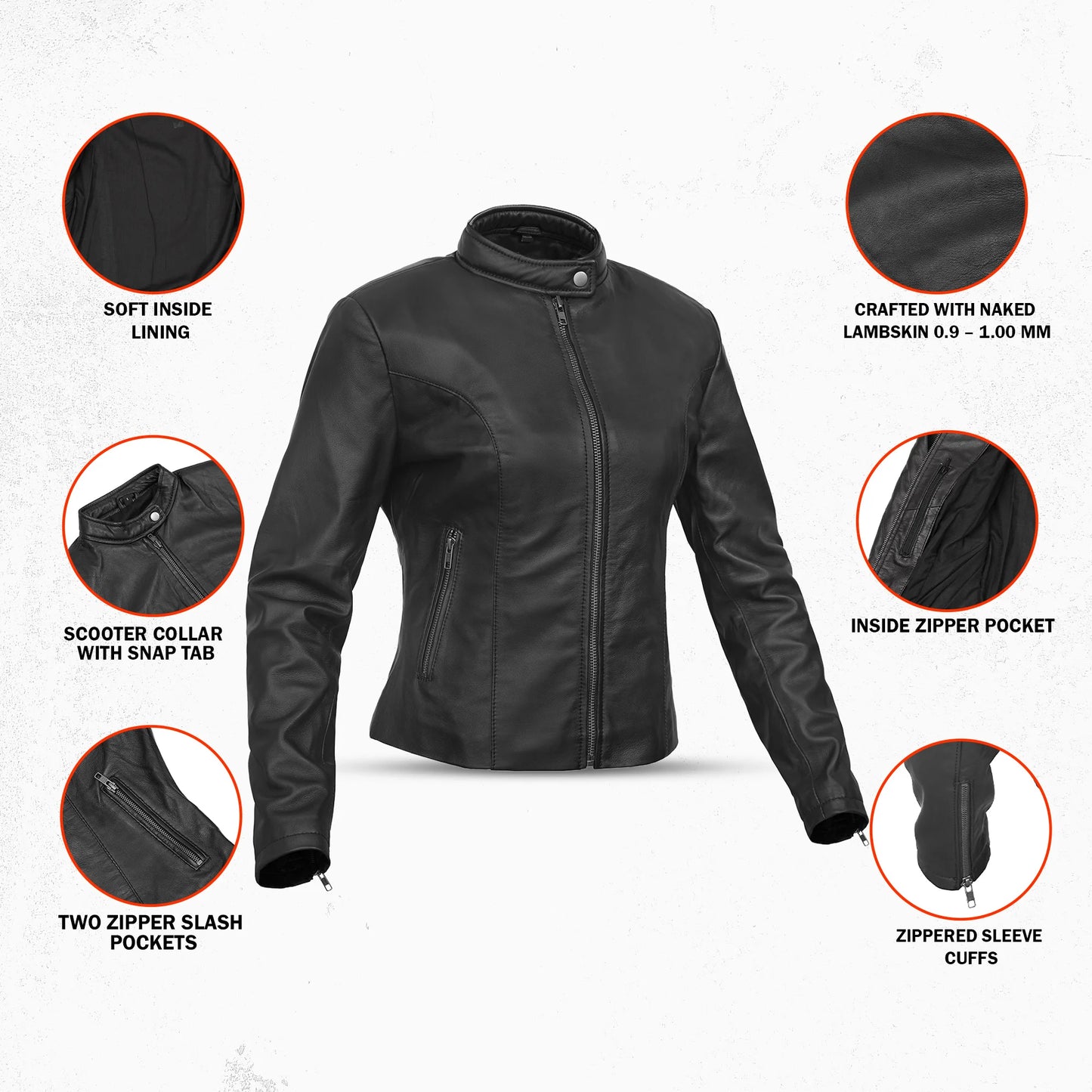 DS843 Women's Stylish Lightweight Jacket