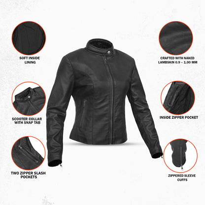 DS843 Women's Stylish Lightweight Jacket